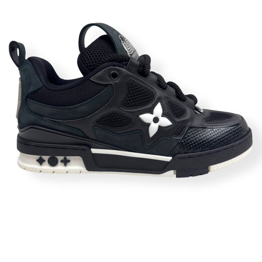 LOUIS VUITTON LV SKATE SNEAKER LUXURY BLACK UK7