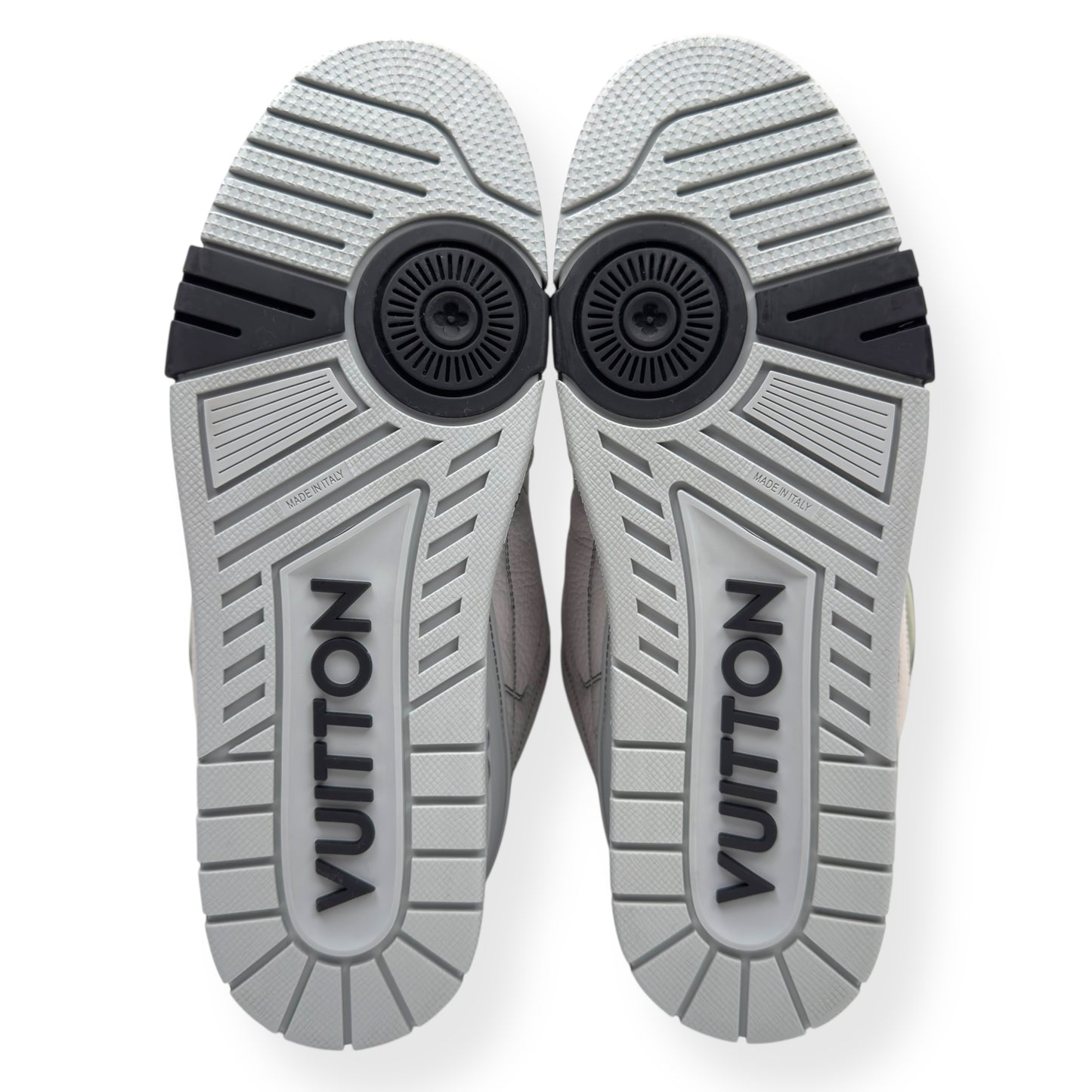 LOUIS VUITTON LV SKATE SNEAKER GREY UK10