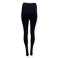 BALENCIAGA LOGO-PRINT STRETCH-JERSEY LEGGINGS BLACK 34 / XS