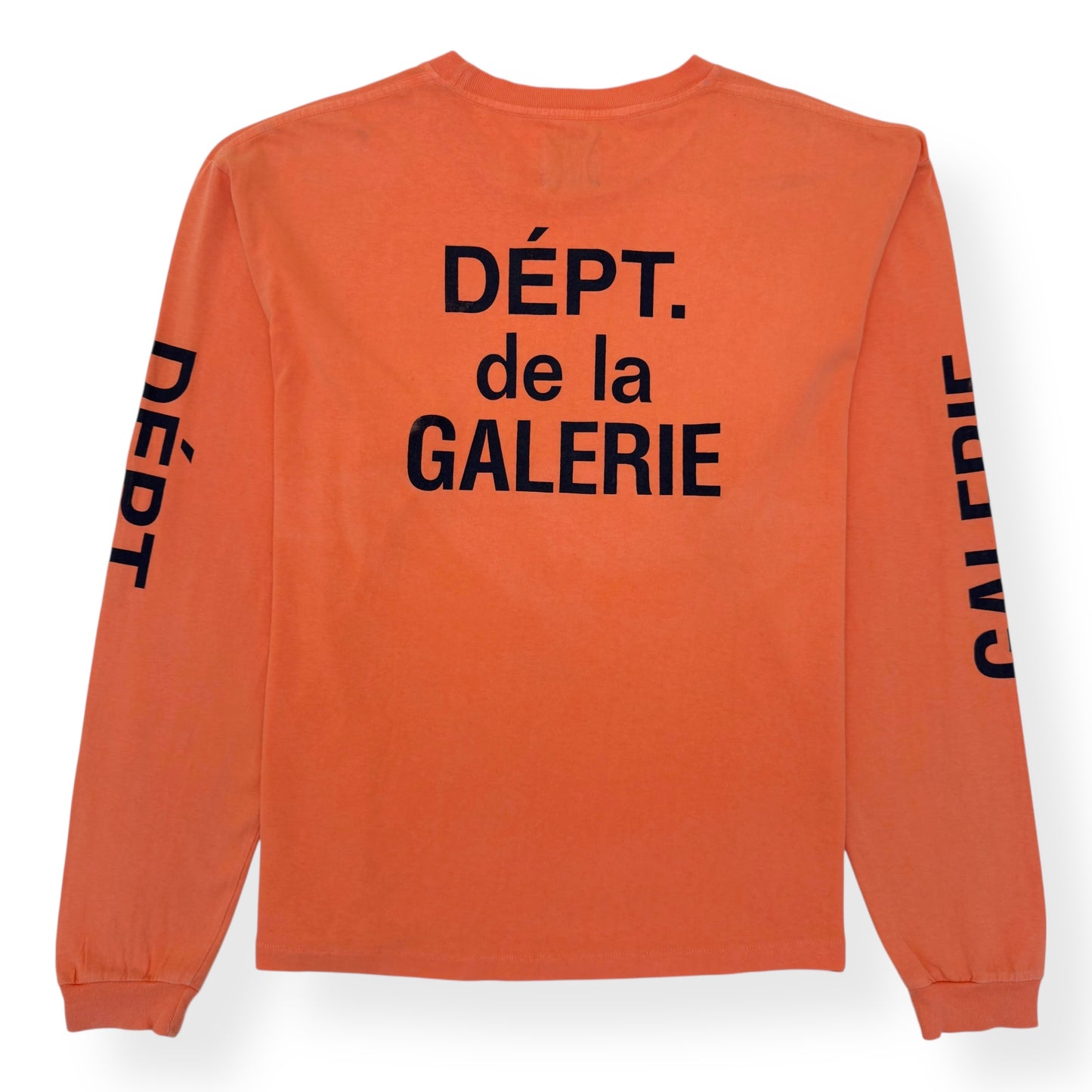 GALLERY DEPT. FRENCH COLLECTOR LONG-SLEEVE T-SHIRT ORANGE XL