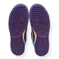 NIKE X UNDEFEATED DUNK LOW SP SNEAKER BLUE / PURPLE UK8