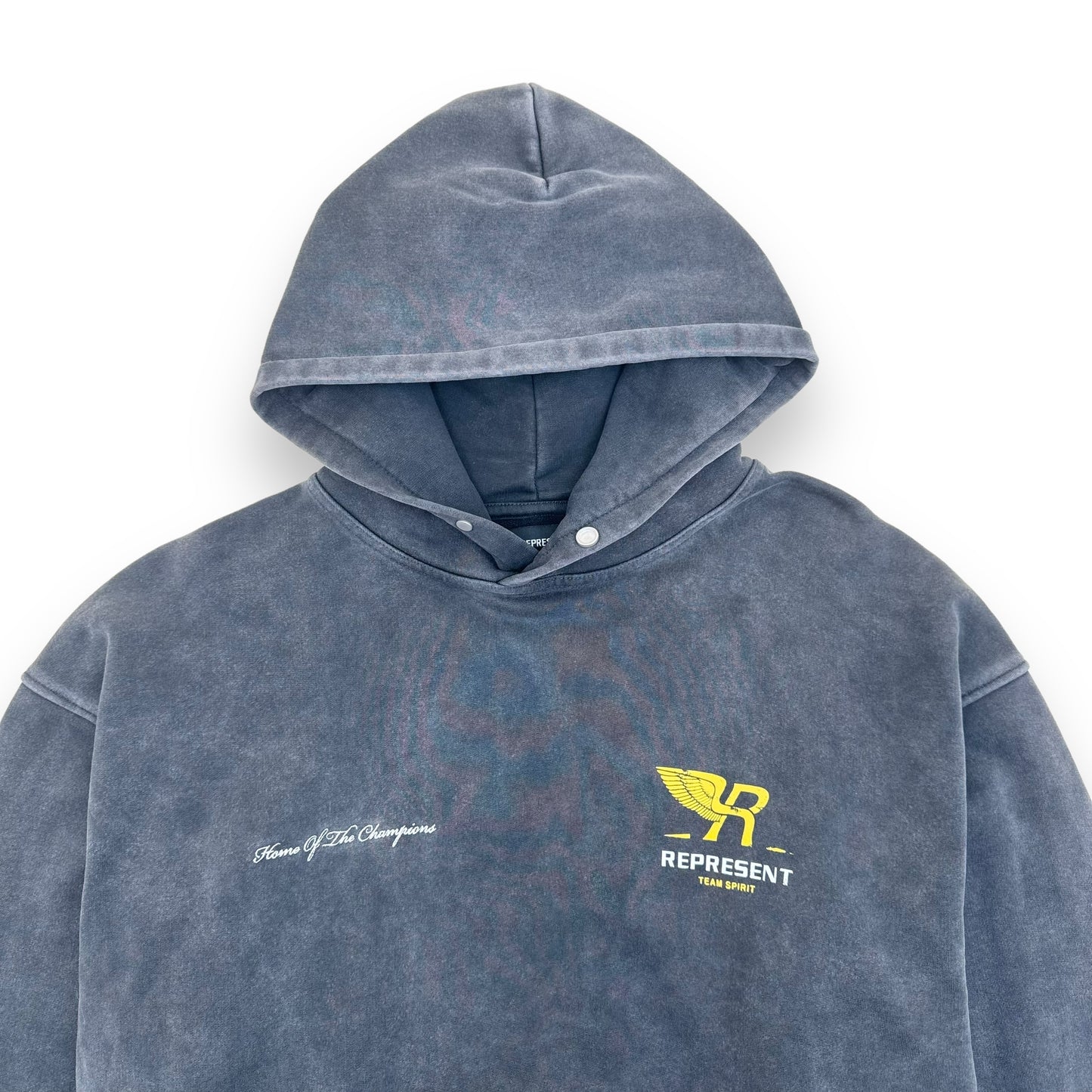 REPRESENT TEAM SPIRIT HOODIE GREY M