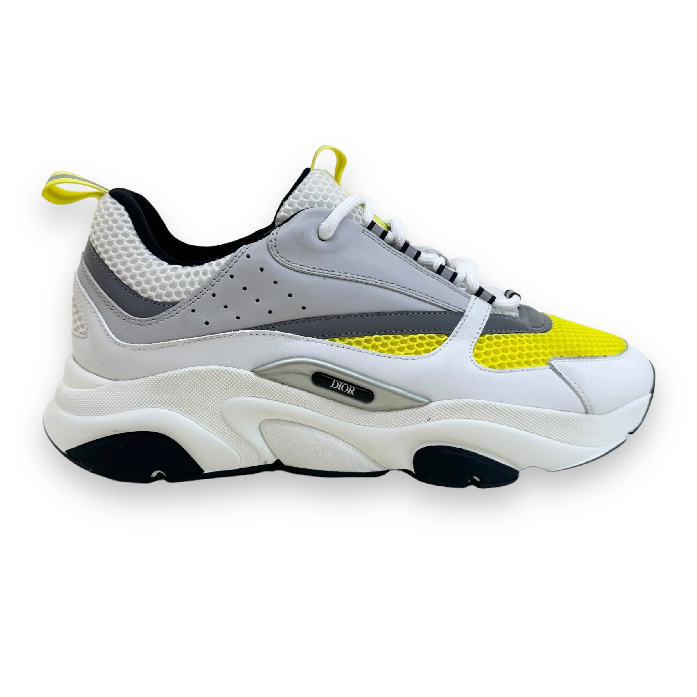 DIOR B22 SNEAKER WHITE / YELLOW UK12