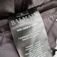 BALMAIN TEDDY JACKET GREEN / BLACK L