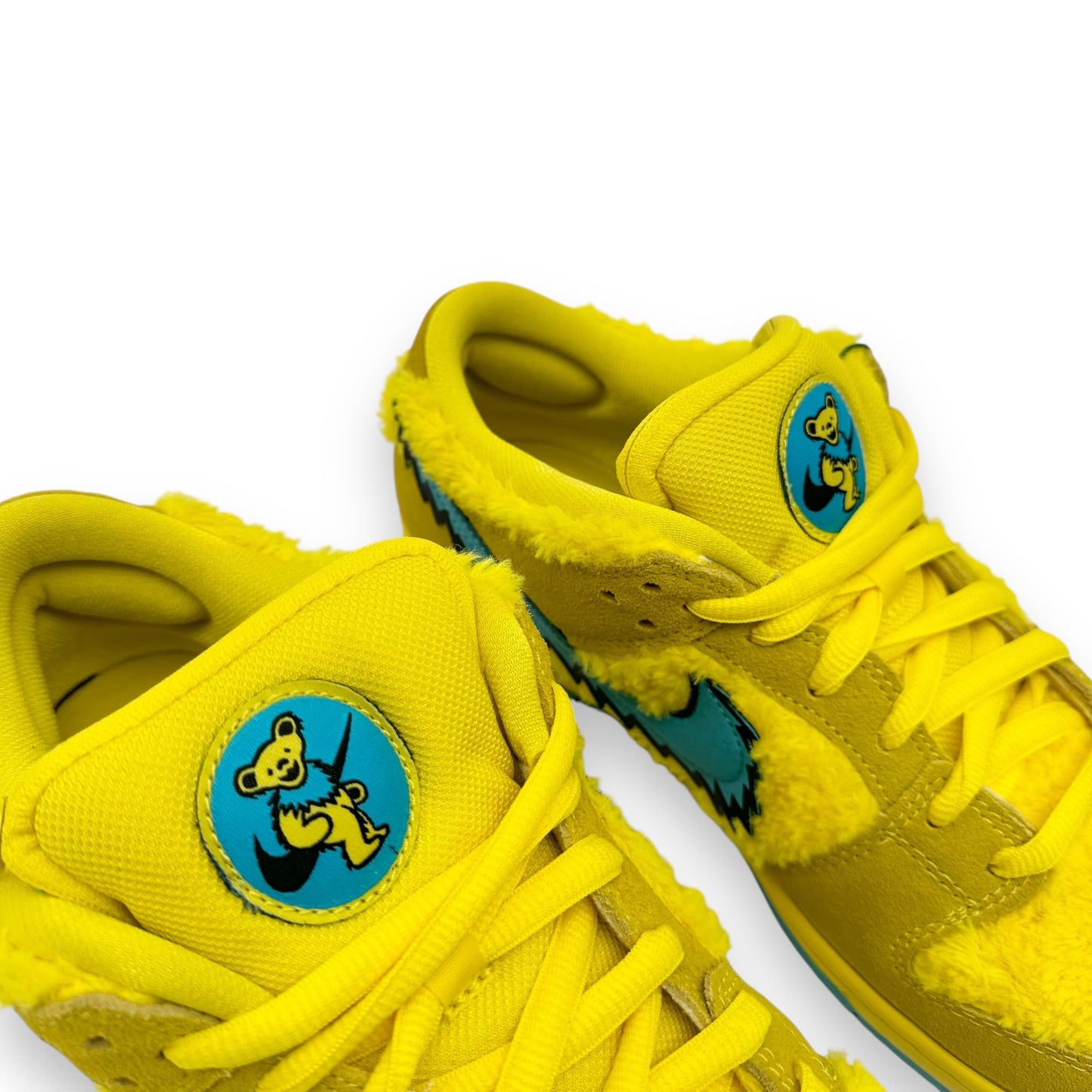 NIKE SB DUNK LOW GRATEFUL DEAD BEAR SNEAKER YELLOW UK10