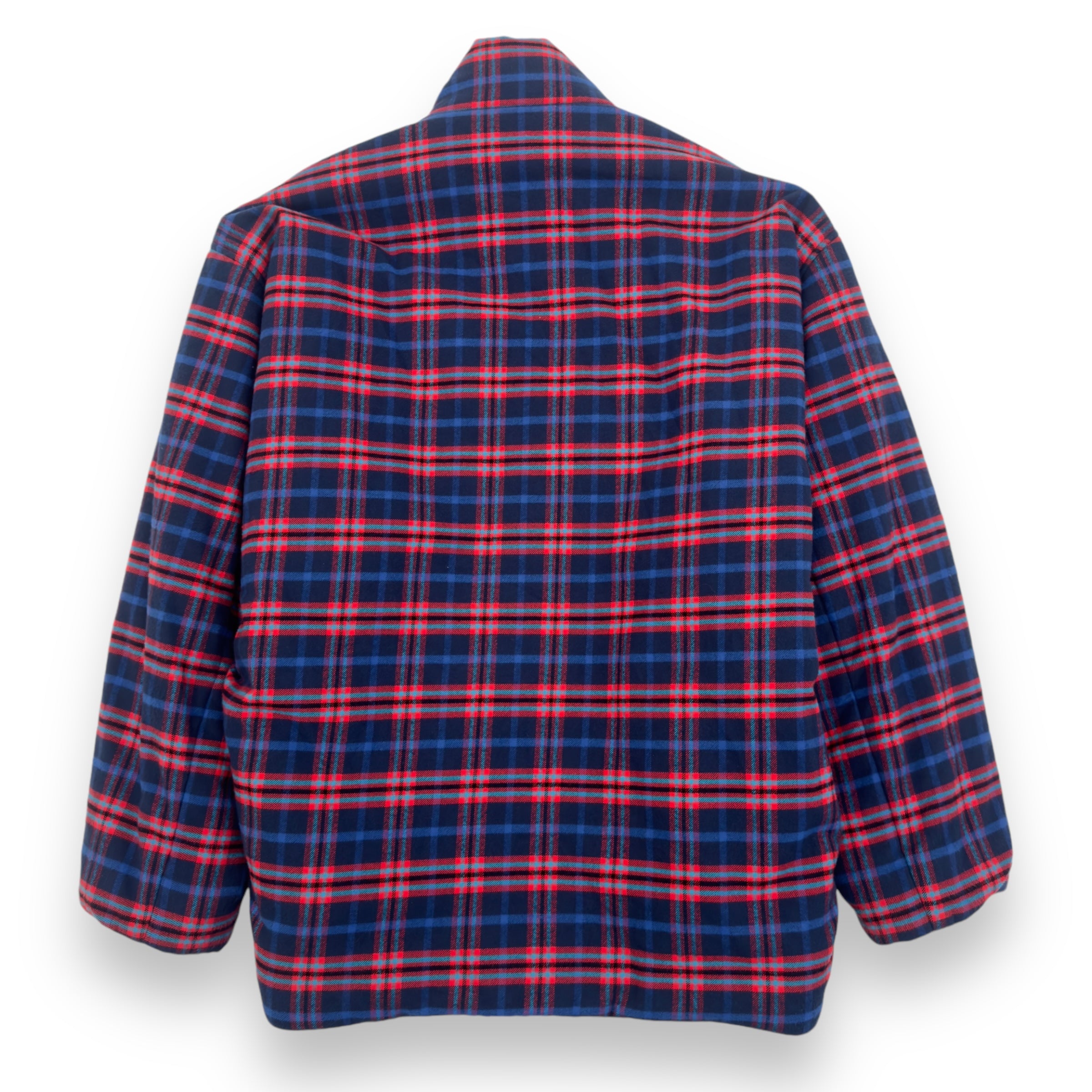 Flannel padded jacket online