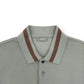 DIOR LOGO EMBROIDERED LOGO POLO SHIRT GREEN M