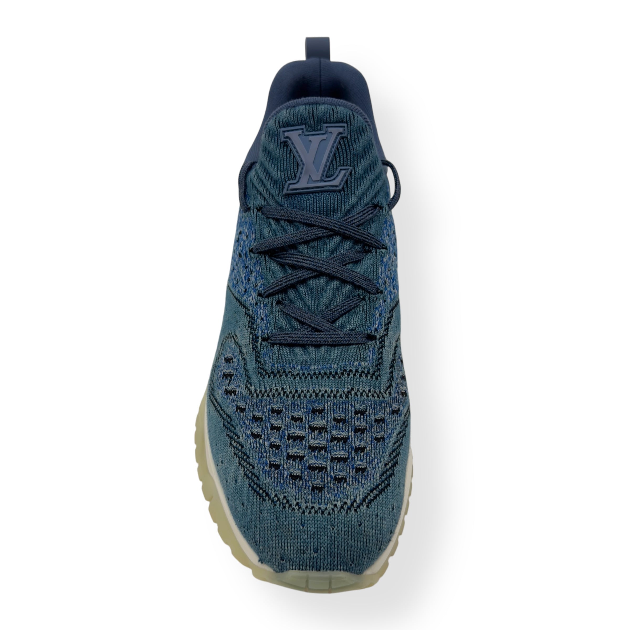 LOUIS VUITTON V.N.R SNEAKER BLUE / WHITE UK8.5
