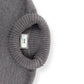 AMI PARIS AMI DE COEUR TURTLENECK SWEATER GREY / RED M
