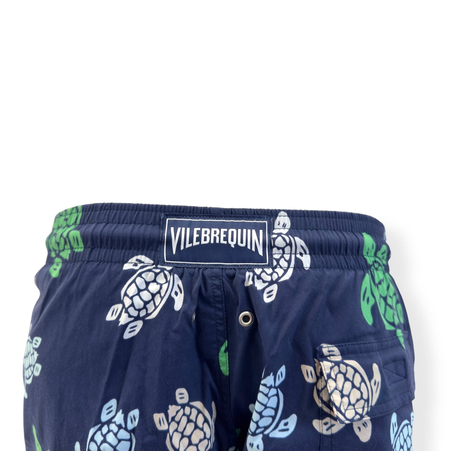 VILEBREQUIN TURTLE SWIM SHORTS NAVY M