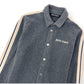PALM ANGELS WOOL OVER SHIRT GREY XL