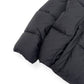 BALENCIAGA OVERSIZED QUILTED LOGO-JACQUARD SHELL PUFFER JACKET BLACK 46 / XS