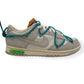 NIKE X OFF-WHITE LOT 36 LOW TOP SNEAKER WHITE / GREY UK7