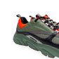 DIOR B22 SNEAKER GREEN / ORANGE UK10