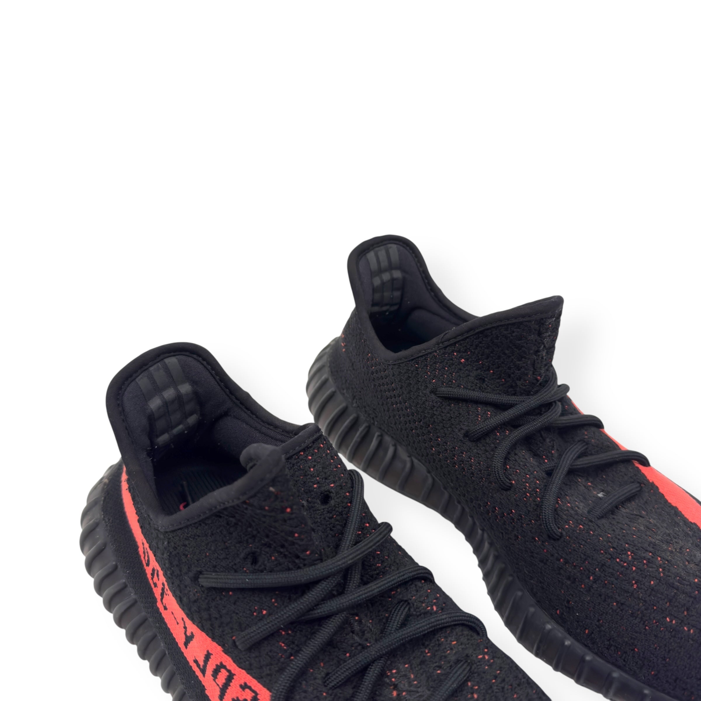 YEEZY BOOST 350 SNEAKER CORE BLACK / RED UK9
