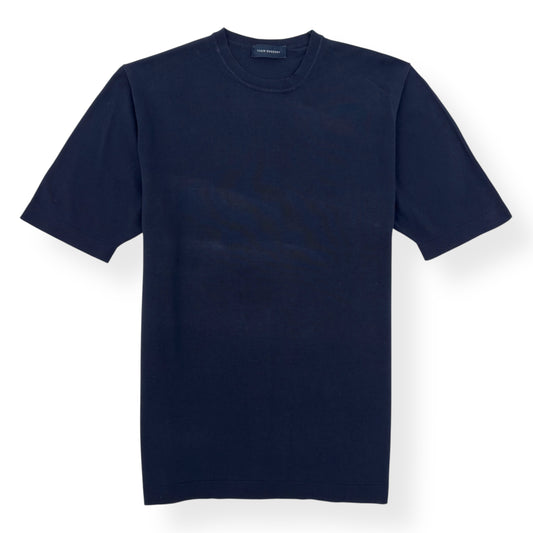 THOM SWEENEY COTTON T-SHIRT BLUE M