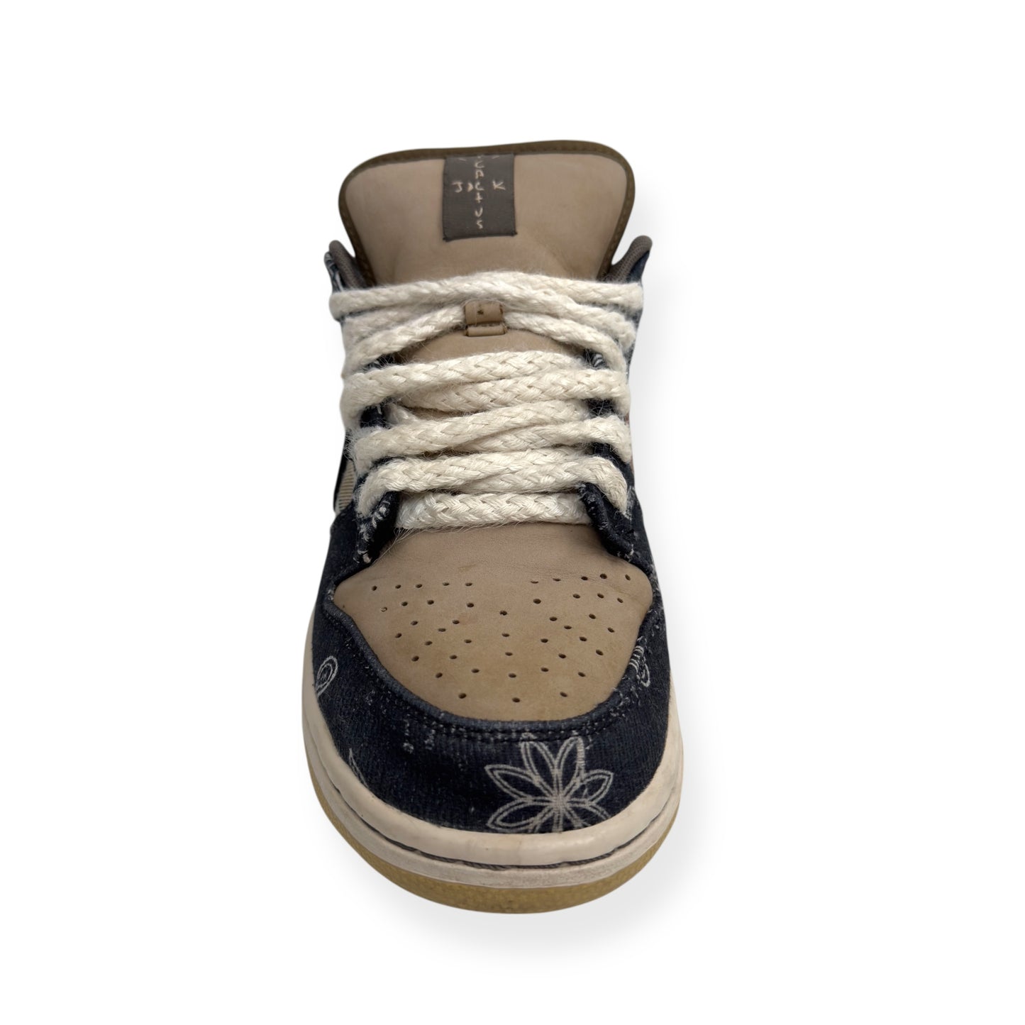 NIKE X TRAVIS SCOTT SB DUNK ‘CACTUS JACK’ LOW SNEAKER BROWN UK6