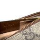 GUCCI GG INTERLOCKING G TRAVEL POUCH BROWN S