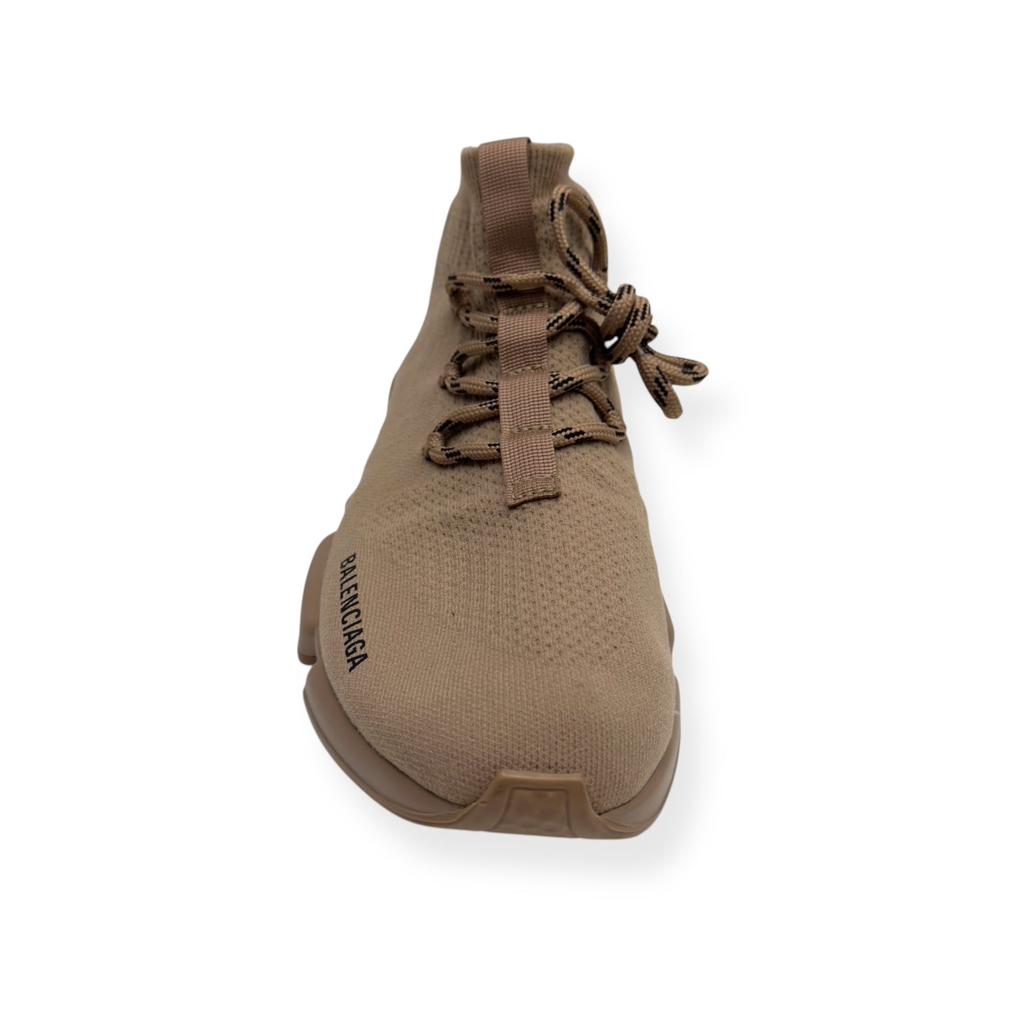 BALENCIAGA SPEED LACE-UP SNEAKER BEIGE UK7