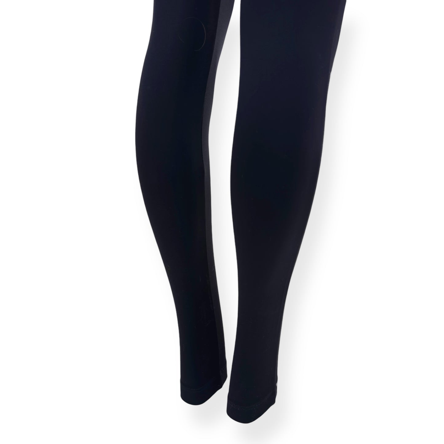 BALENCIAGA LOGO-PRINT STRETCH-JERSEY LEGGINGS BLACK 34 / XS