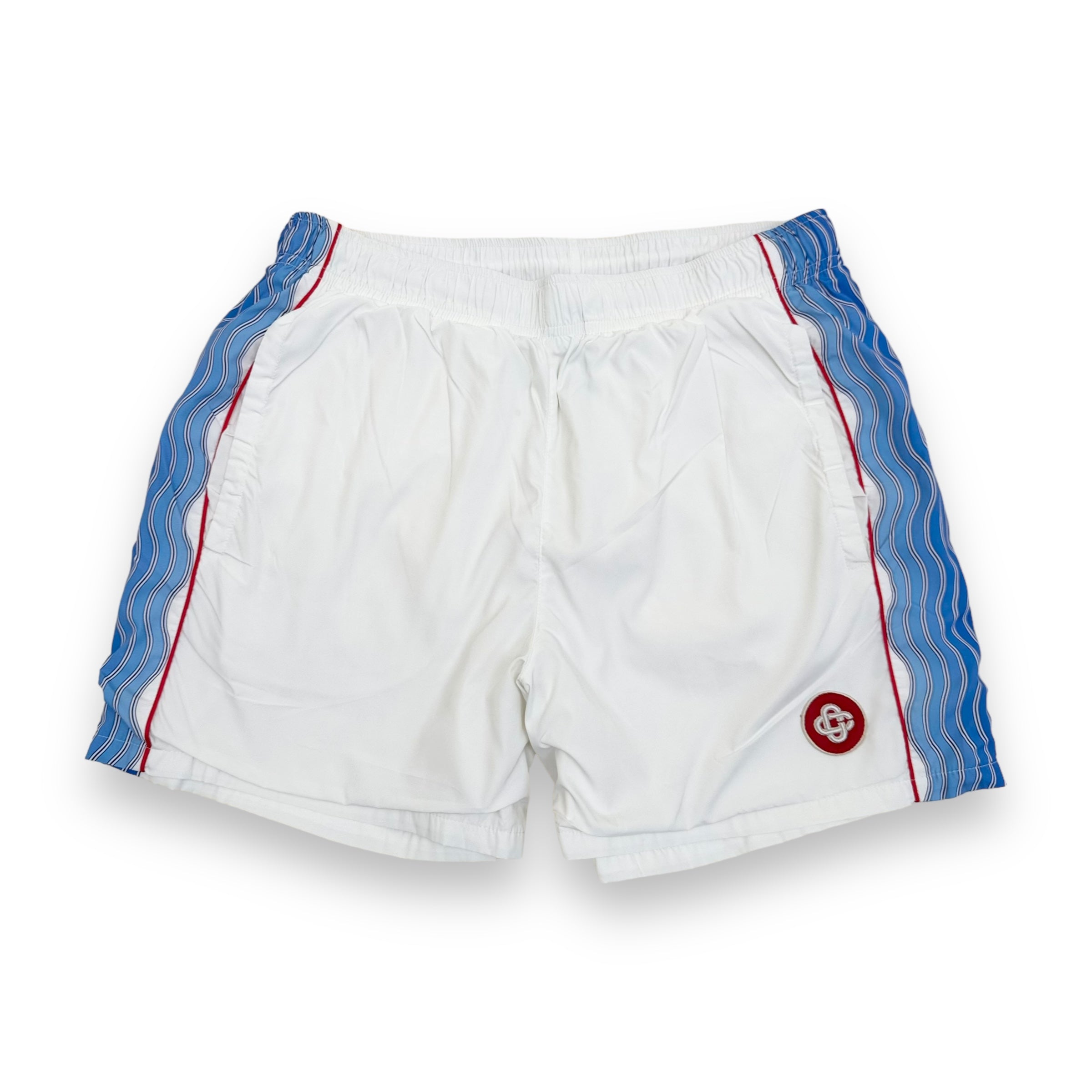 CASABLANCA SWIM SHORTS WHITE S