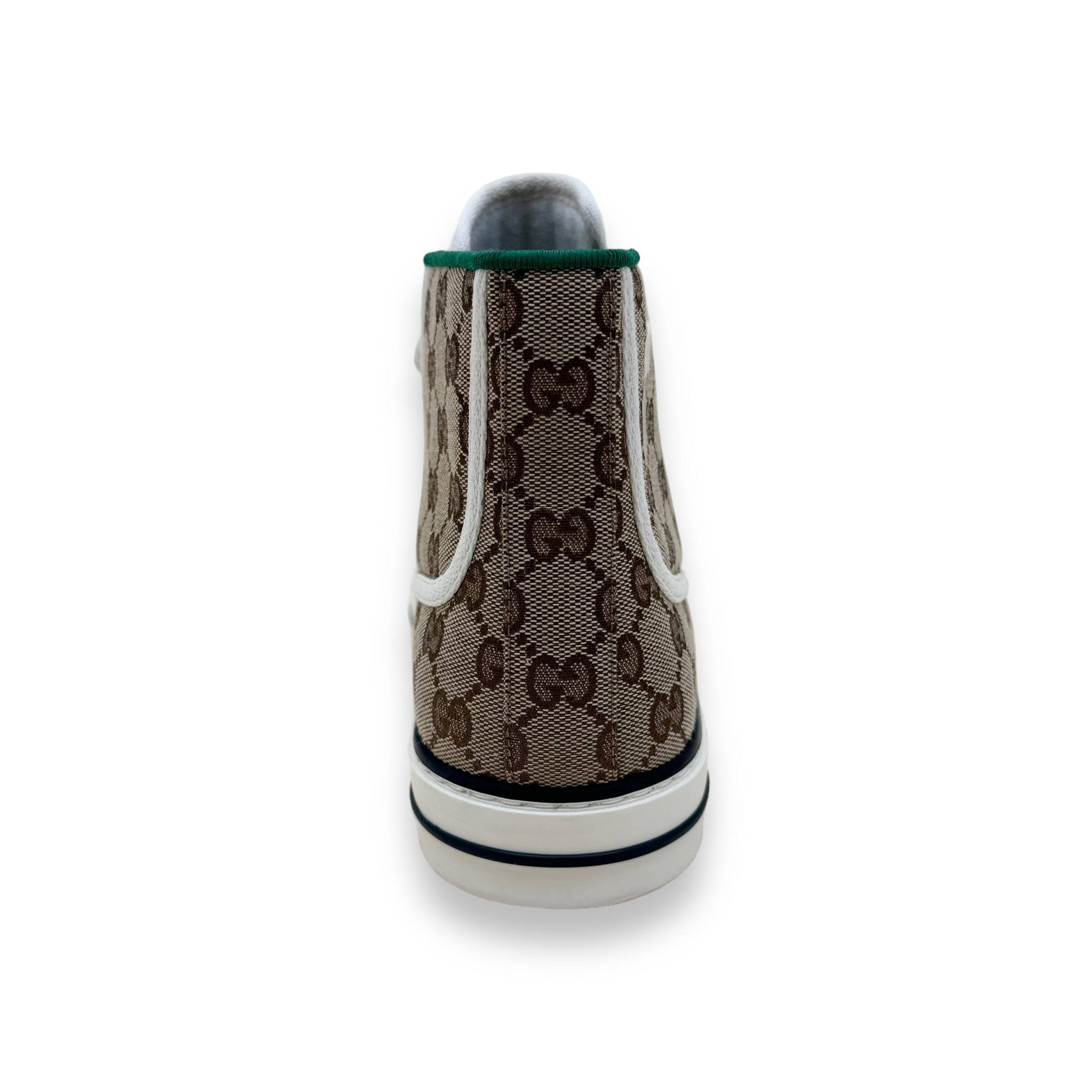 GUCCI GG CANVAS TENNIS 1977 HIGH TOP SNEAKER UK9