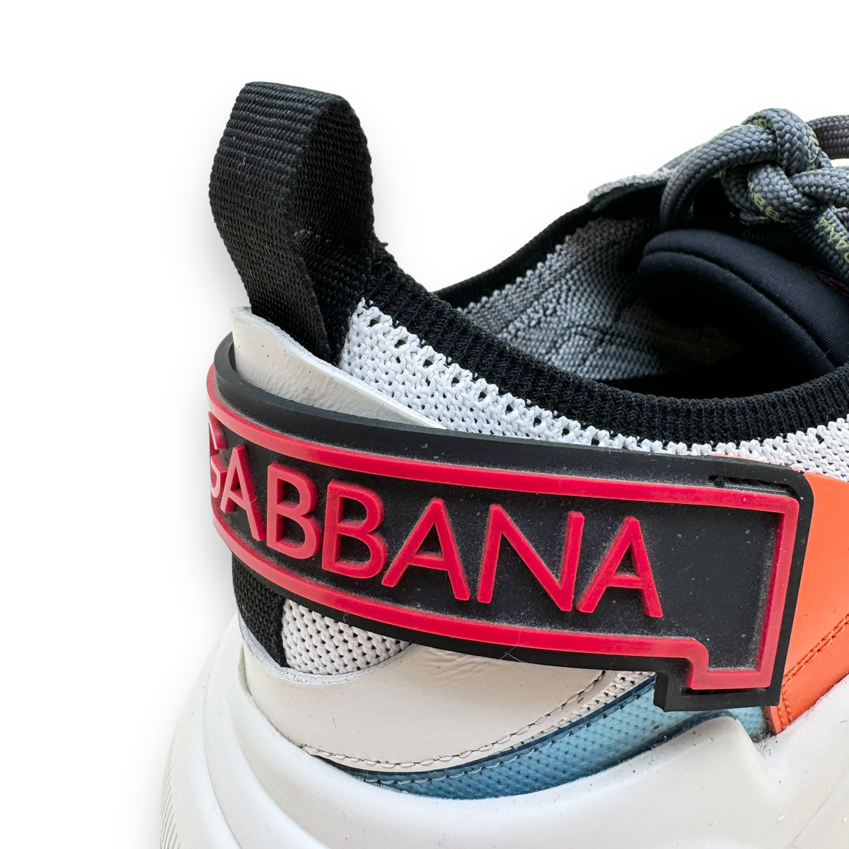 DOLCE & GABBANA DAYMASTER PANELLED LOW TOP SNEAKER MULTICOLOURED UK9