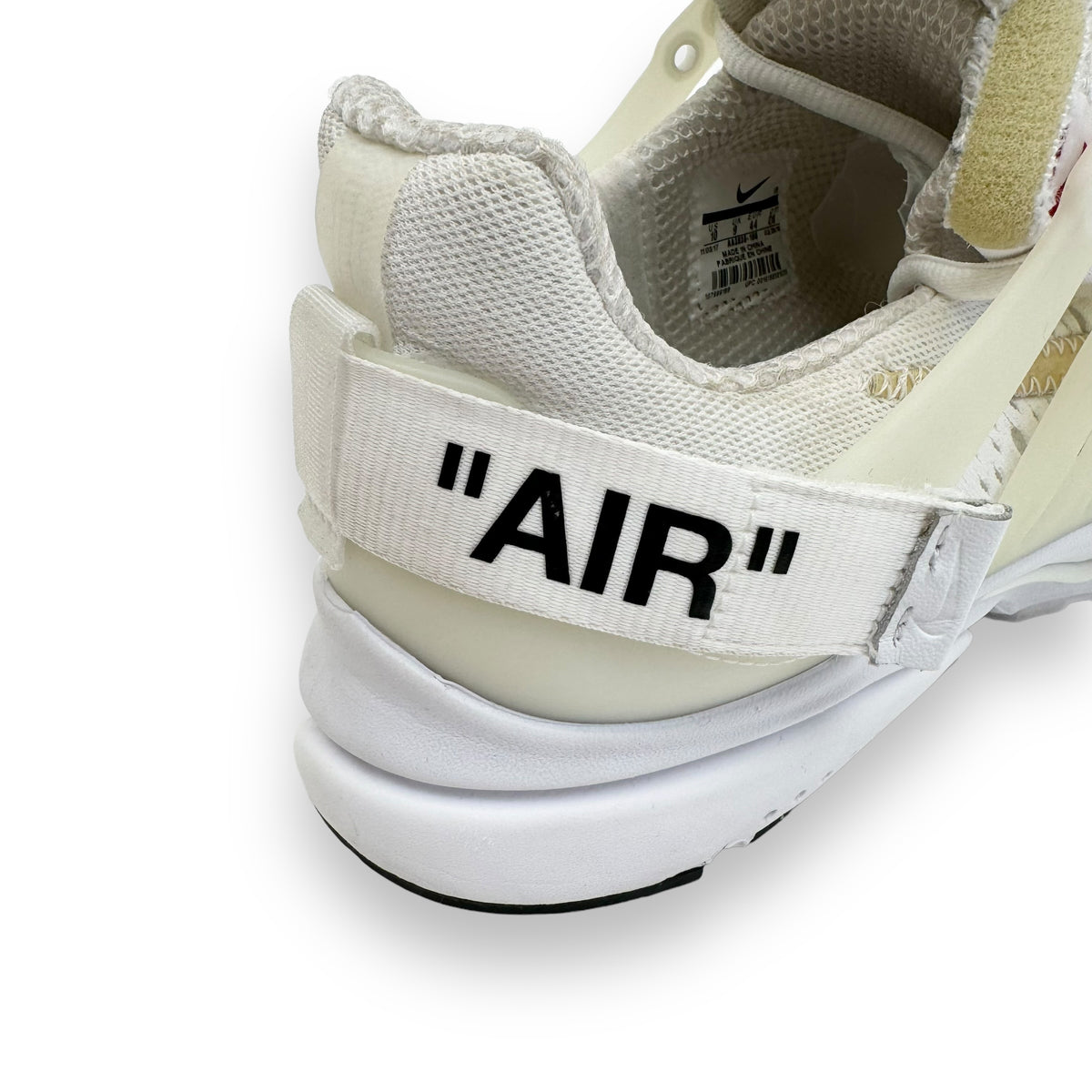 NIKE X OFF-WHITE AIR PRESTO 2018 SNEAKER WHITE UK9