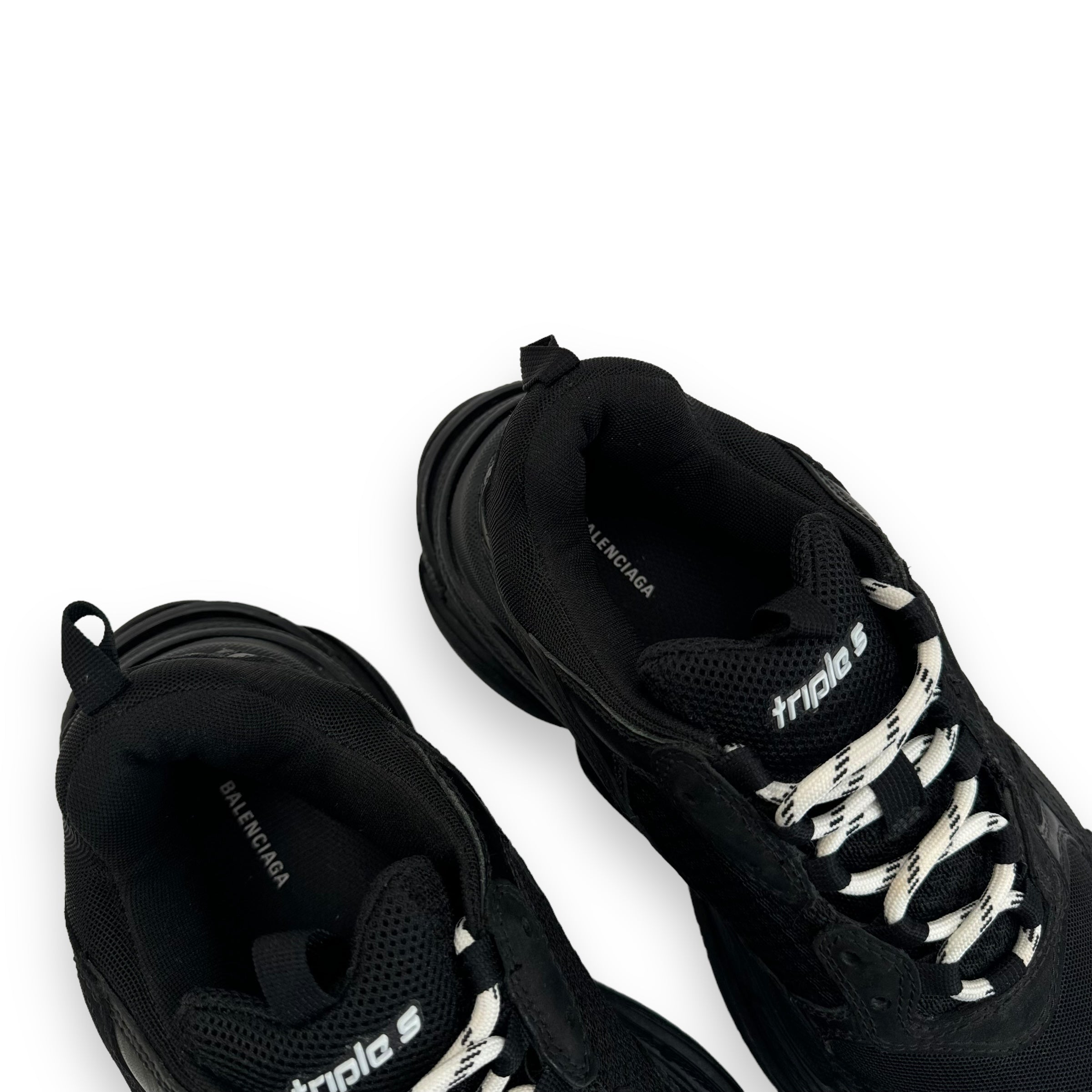 BALENCIAGA TRIPLE S SNEAKER BLACK UK8