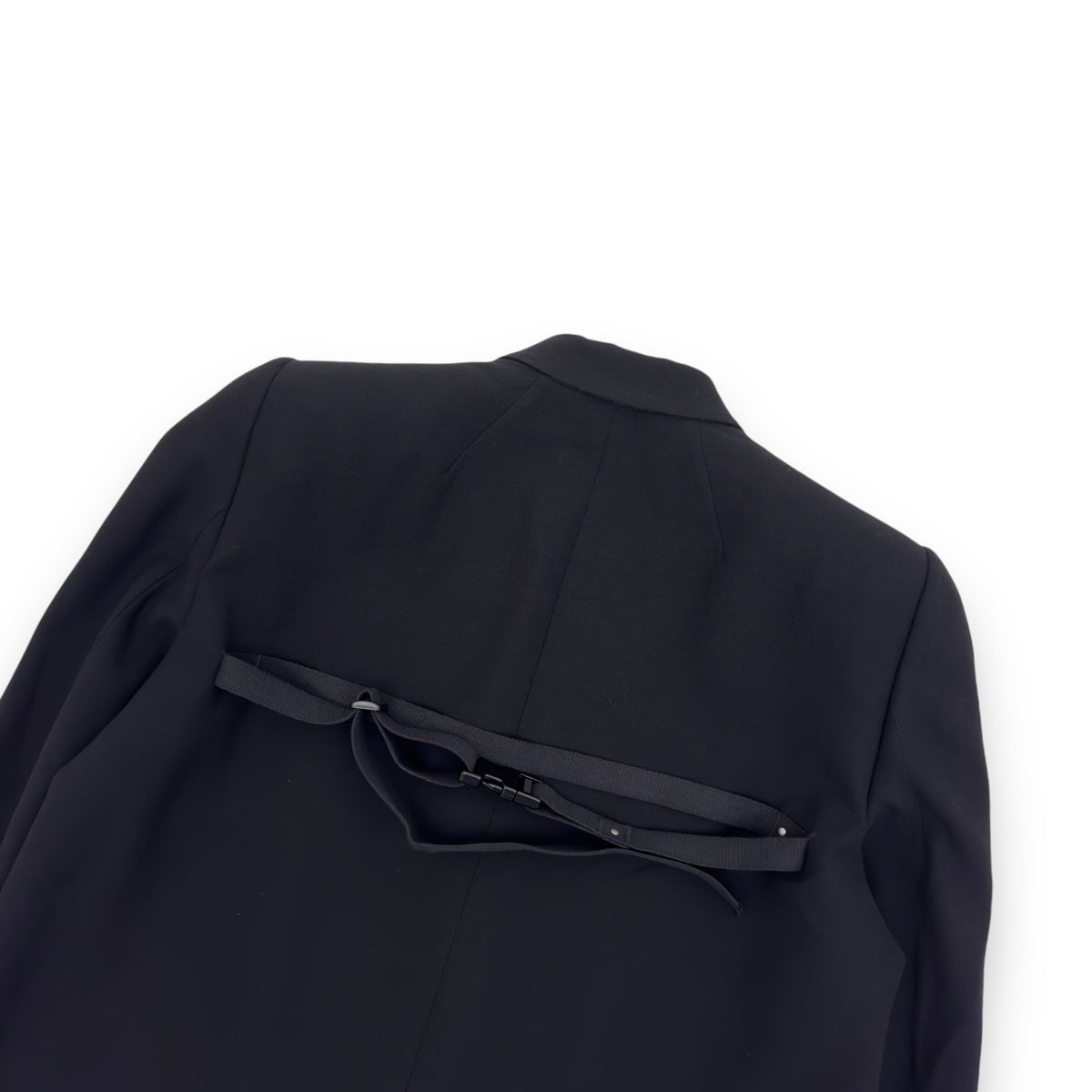 RICK OWENS TECUATL SS20 TATLIN WOOL BLAZER JACKET BLACK L