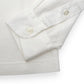THOM SWEENEY LONG SLEEVE COTTON POLO SHIRT WHITE L