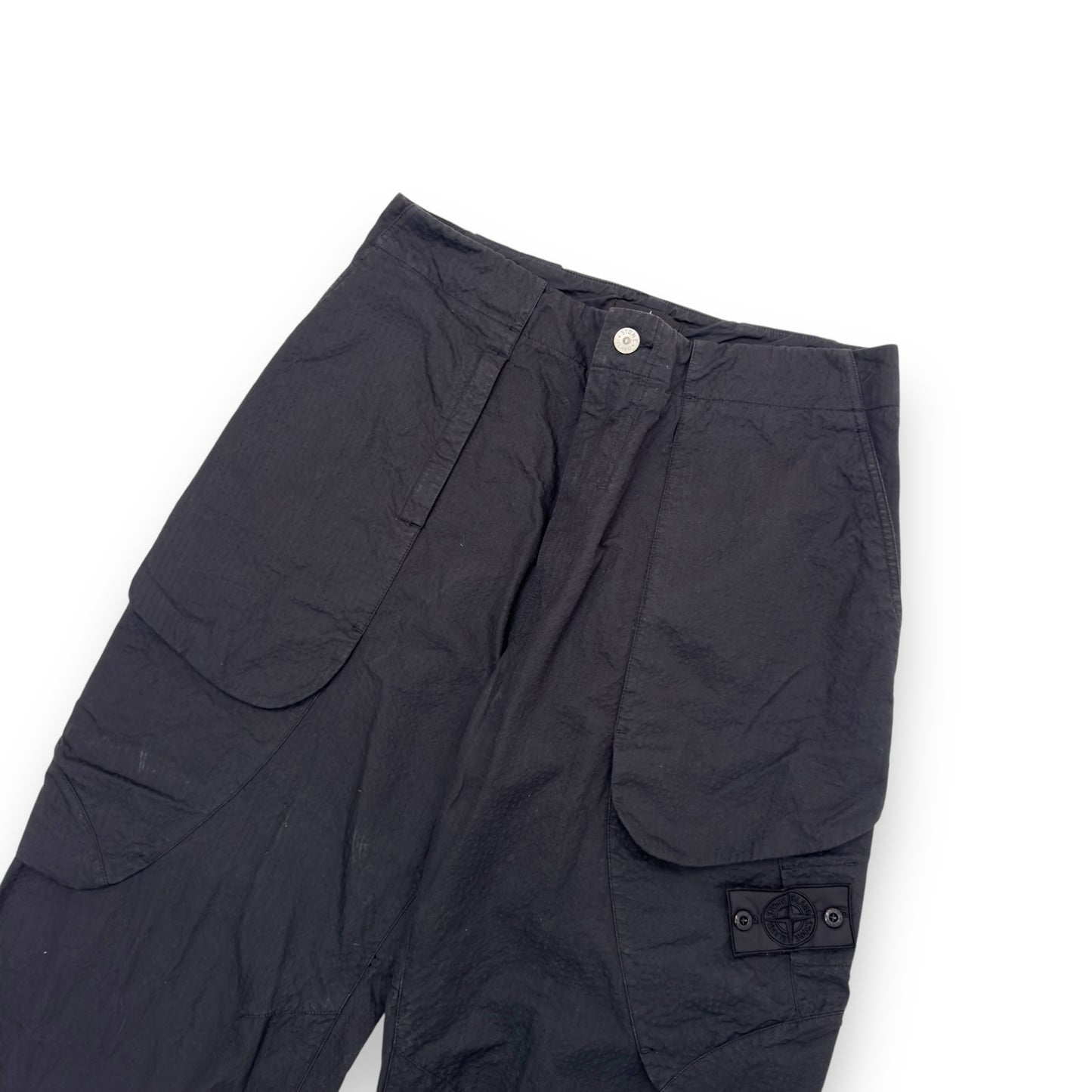 STONE ISLAND SHADOW PROJECT CARGO TROUSERS BLACK 50 / L