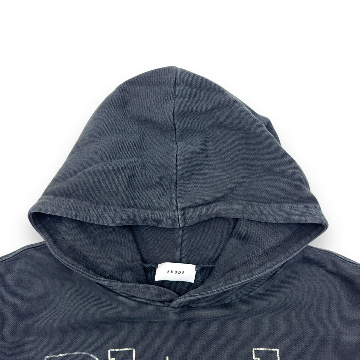 RHUDE SHOCKER HOODIE NAVY L
