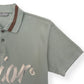 DIOR LOGO EMBROIDERED LOGO POLO SHIRT GREEN M