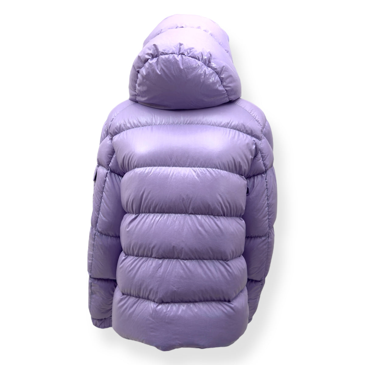 MONCLER EXTRAORDINARY FOREVER MAYA QUILTED SHELL JACKET LILAC 2 / S