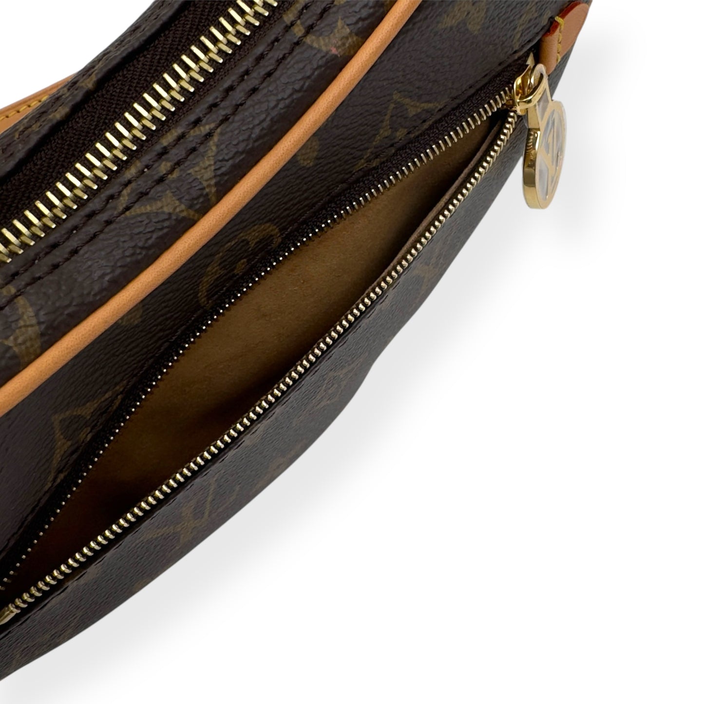 LOUIS VUITTON LOOP BAG MONOGRAM CANVAS BAG BROWN PM - 1/2 PAYMENT