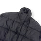 BALENCIAGA OVERSIZED QUILTED LOGO-JACQUARD SHELL PUFFER JACKET BLACK 46 / XS