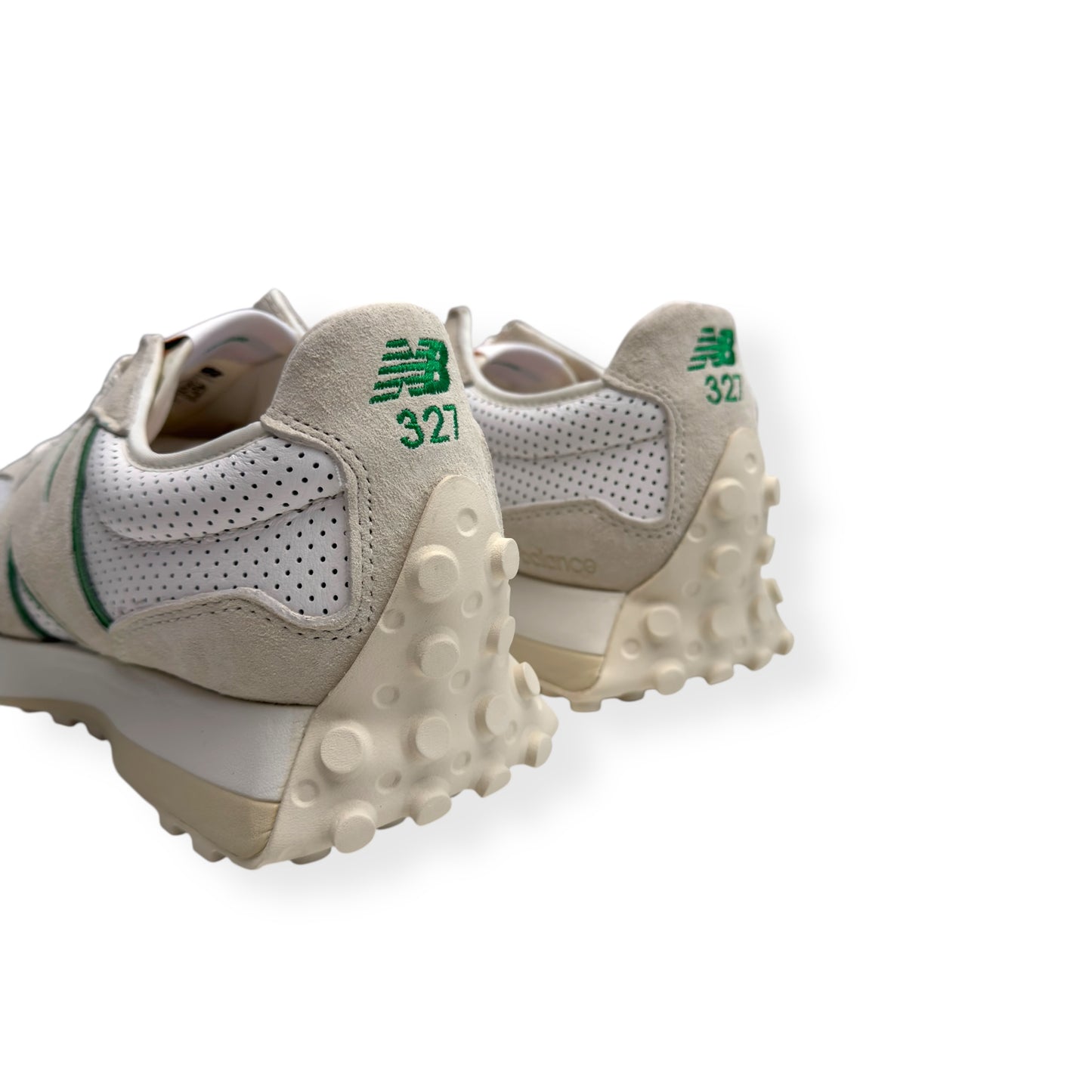 NEW BALANCE X CASABLANCA 327 SNEAKER WHITE / GREEN UK9.5