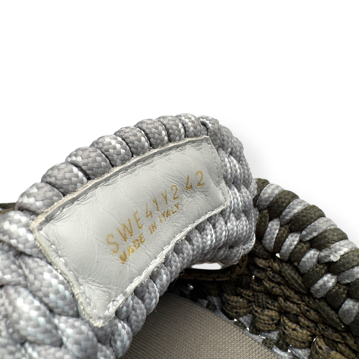 VALENTINO GARAVANI CROCHET LOW-TOP SNEAKERS 42 / UK8
