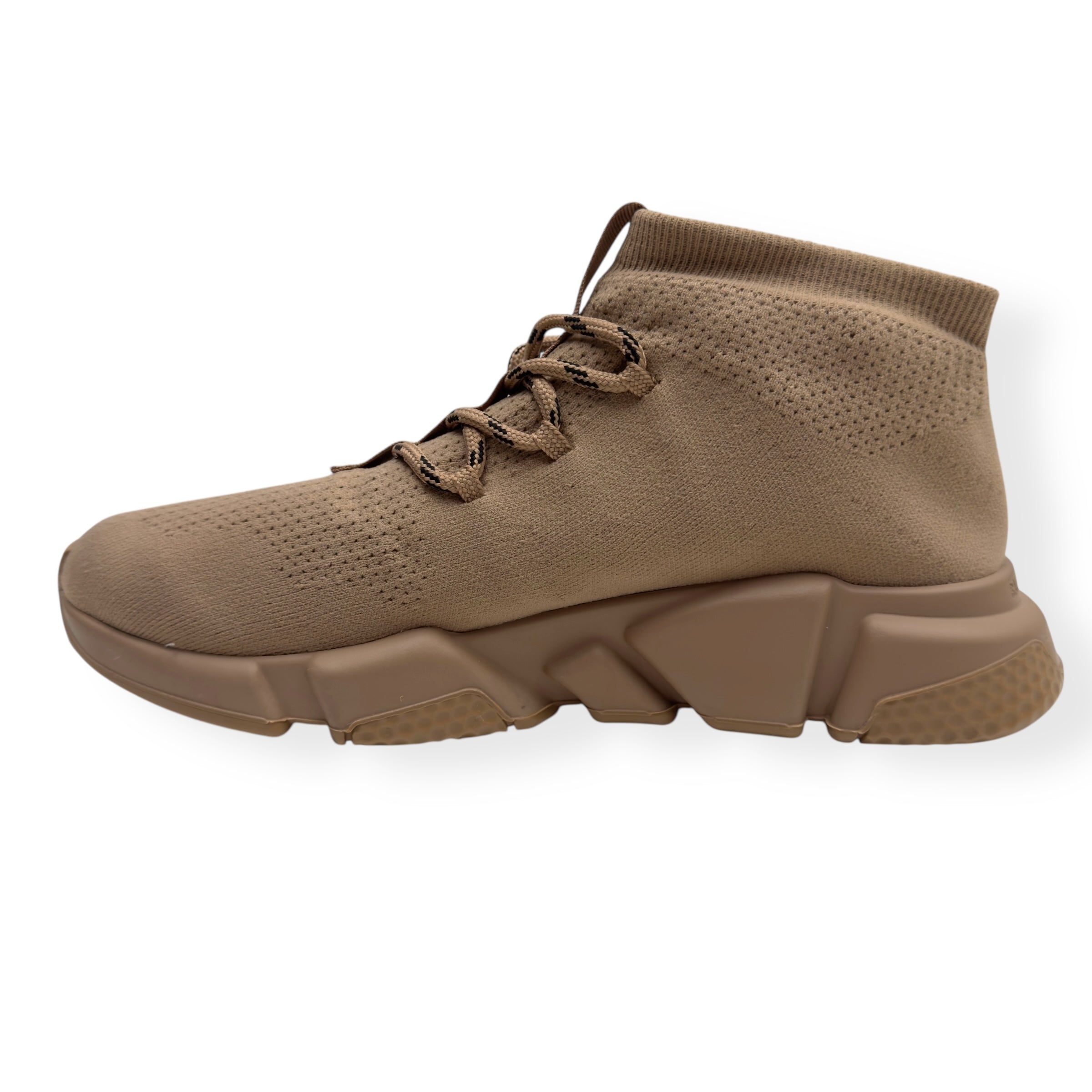 BALENCIAGA SPEED LACE-UP SNEAKER BEIGE UK7