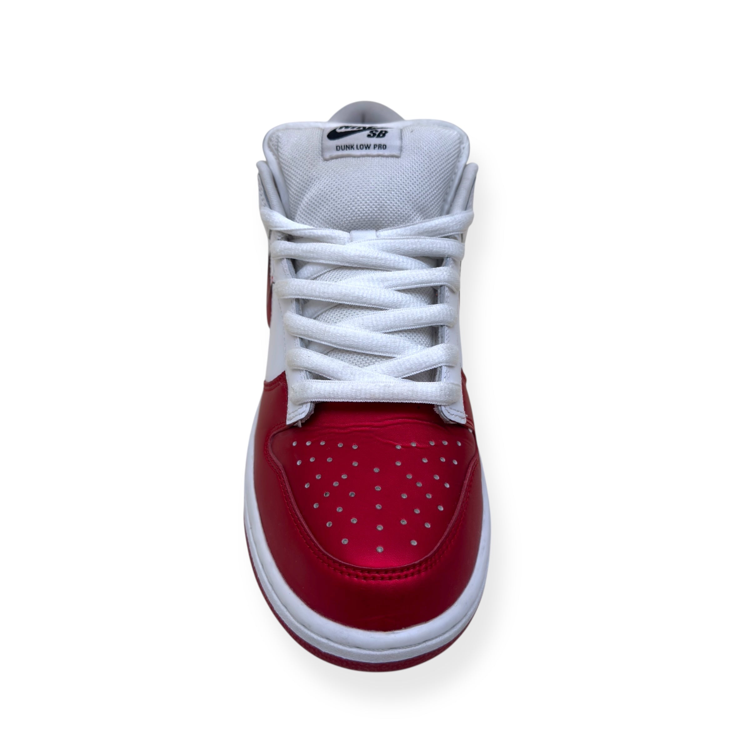NIKE X SUPREME SB DUNK LOW TOP SNEAKER JEWEL SWOOSH UK9