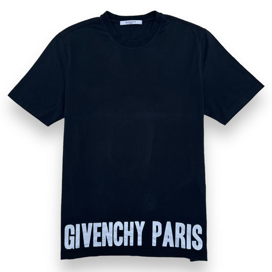 GIVENCHY PARIS LOGO T-SHIRT BLACK M