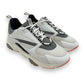 DIOR B22 SNEAKER WHITE / ORANGE UK10