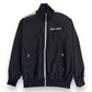 PALM ANGELS LOGO PRINT TRACK JACKET BLACK / WHITE M