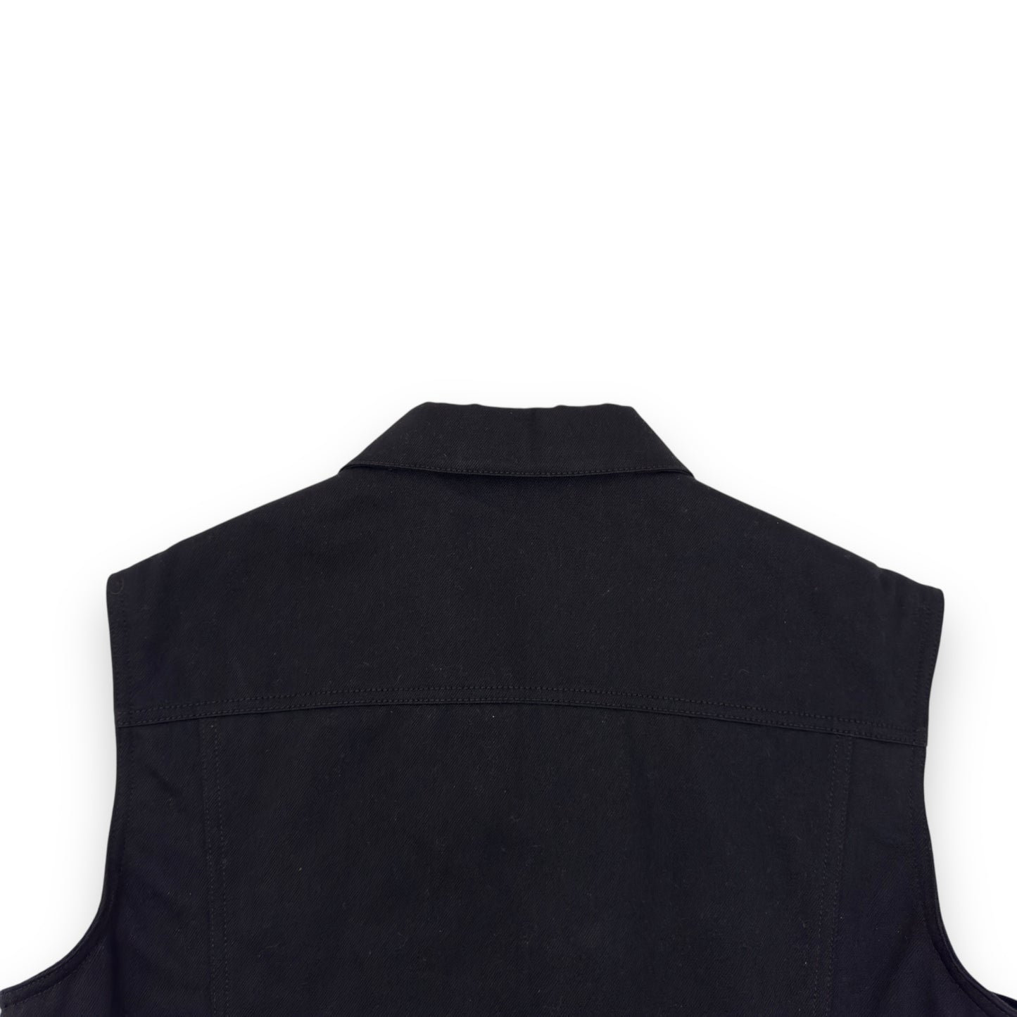 PRADA BULL DENIM VEST BLACK XXL