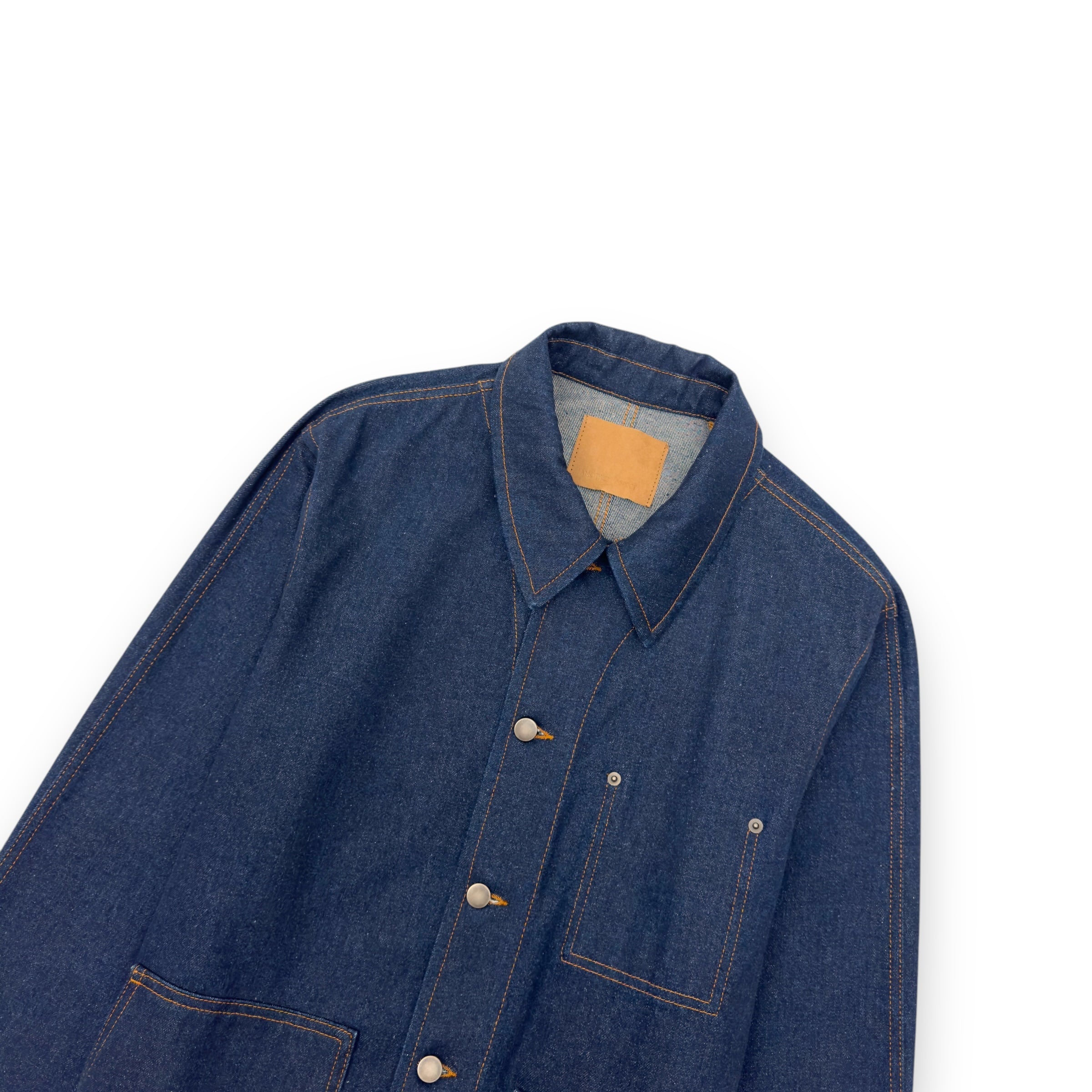 ANOTHER ASPECT DENIM JACKET BLUE L