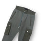 AMIRI COTTON KNIT CARGO SWEATPANTS GREEN M