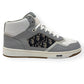 DIOR B27 OBLIQUE HIGH TOP SNEAKERS GREY / WHITE 43 / UK9