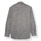 DIOR OBLIQUE KASURI COTTON DENIM SHIRT BLACK / WHITE 41 / L