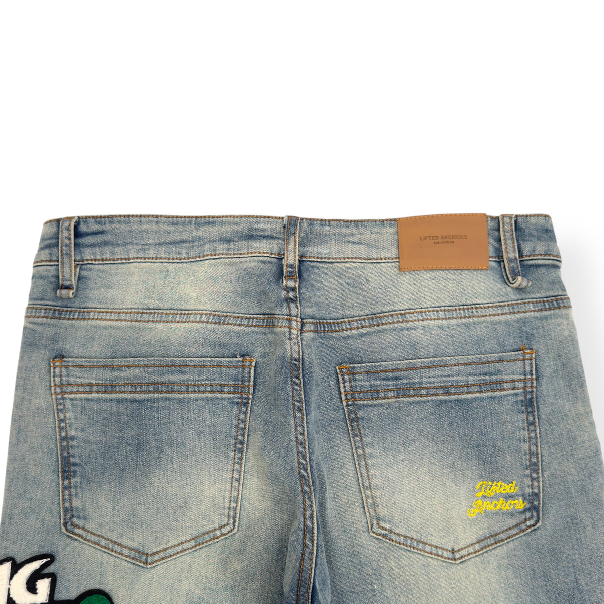 LIFTED ANCHORS BOULEVARD DENIM JEANS BLUE W32”